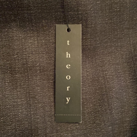 Women’s NWT theory short sleeve dress with pockets. Dark gray and fully lined. - Picture 11 of 13